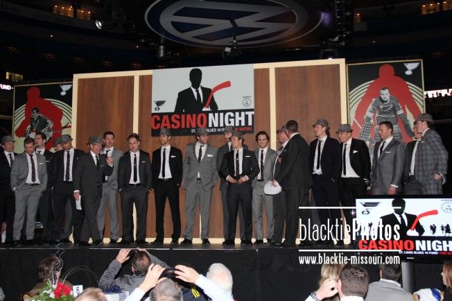 Blues casino night