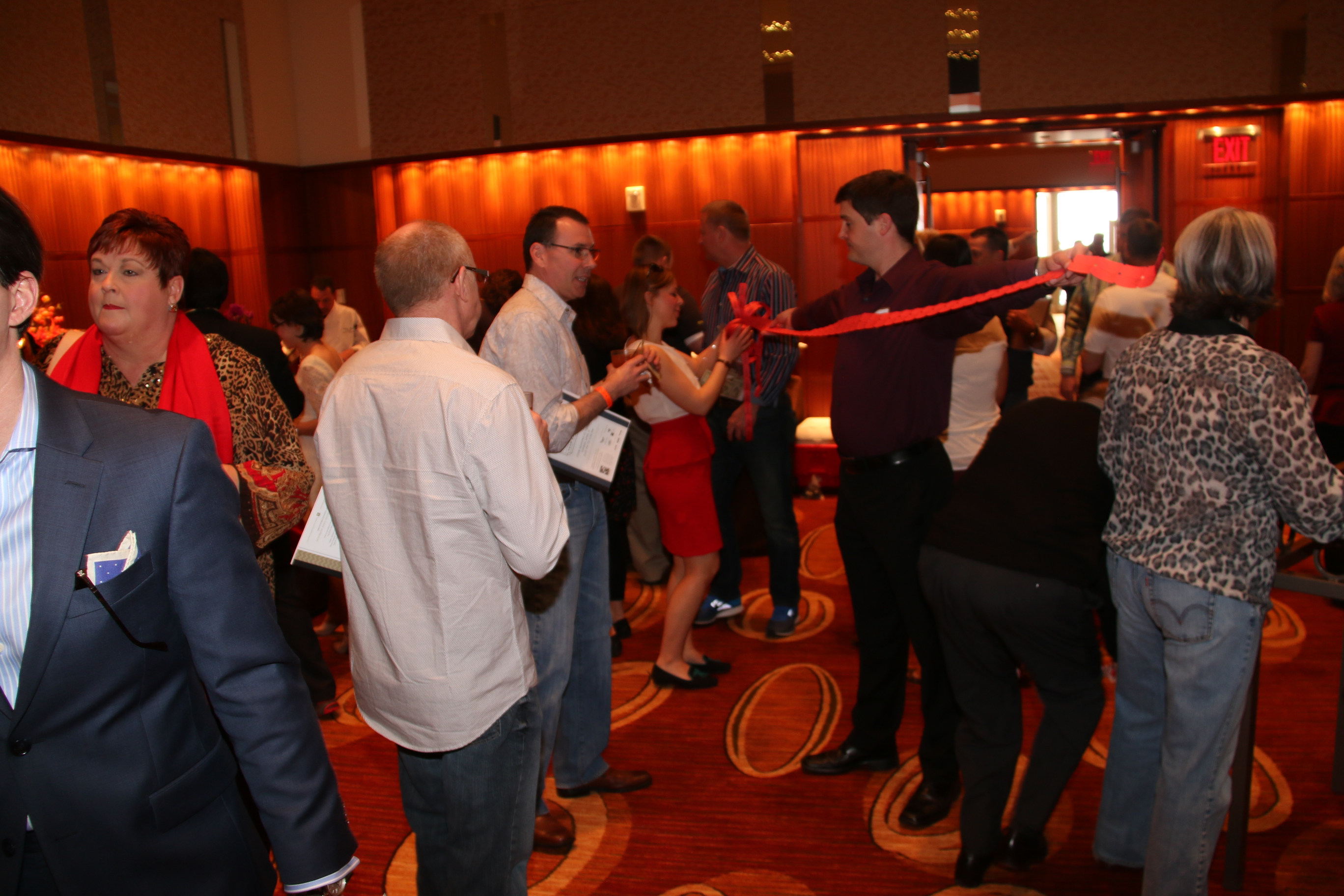 Purchasing an arm's length of tickets