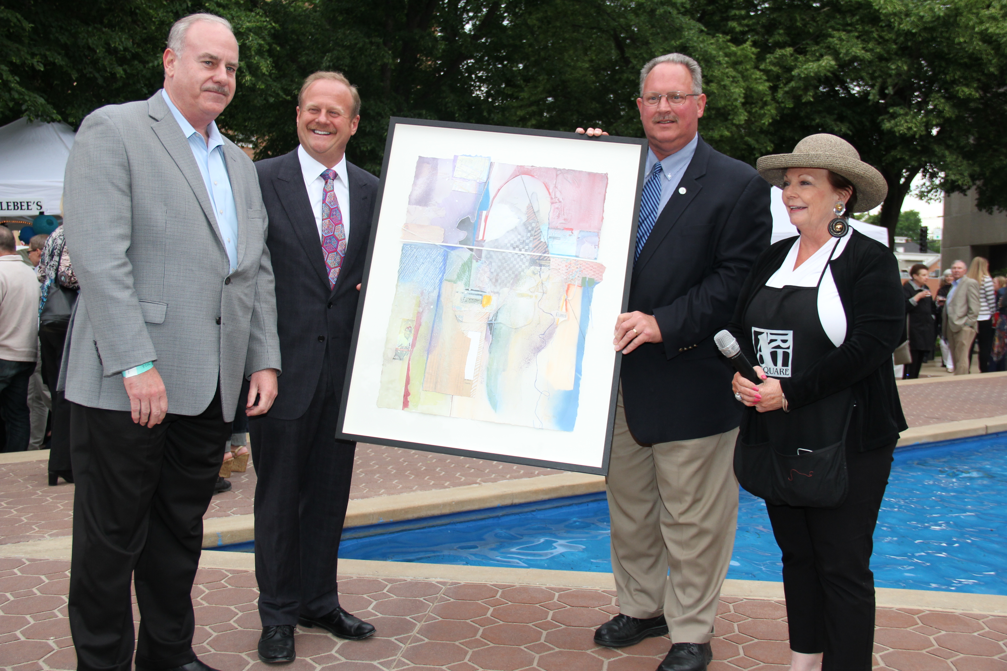 Mark Kern, Mayor Mark Eckert, City of Belleville, Patty Gregory