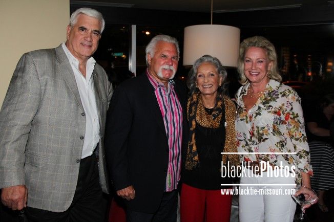 Ben Dickmann, Al Hrabosky, Betty Hemus, June Hrabosky