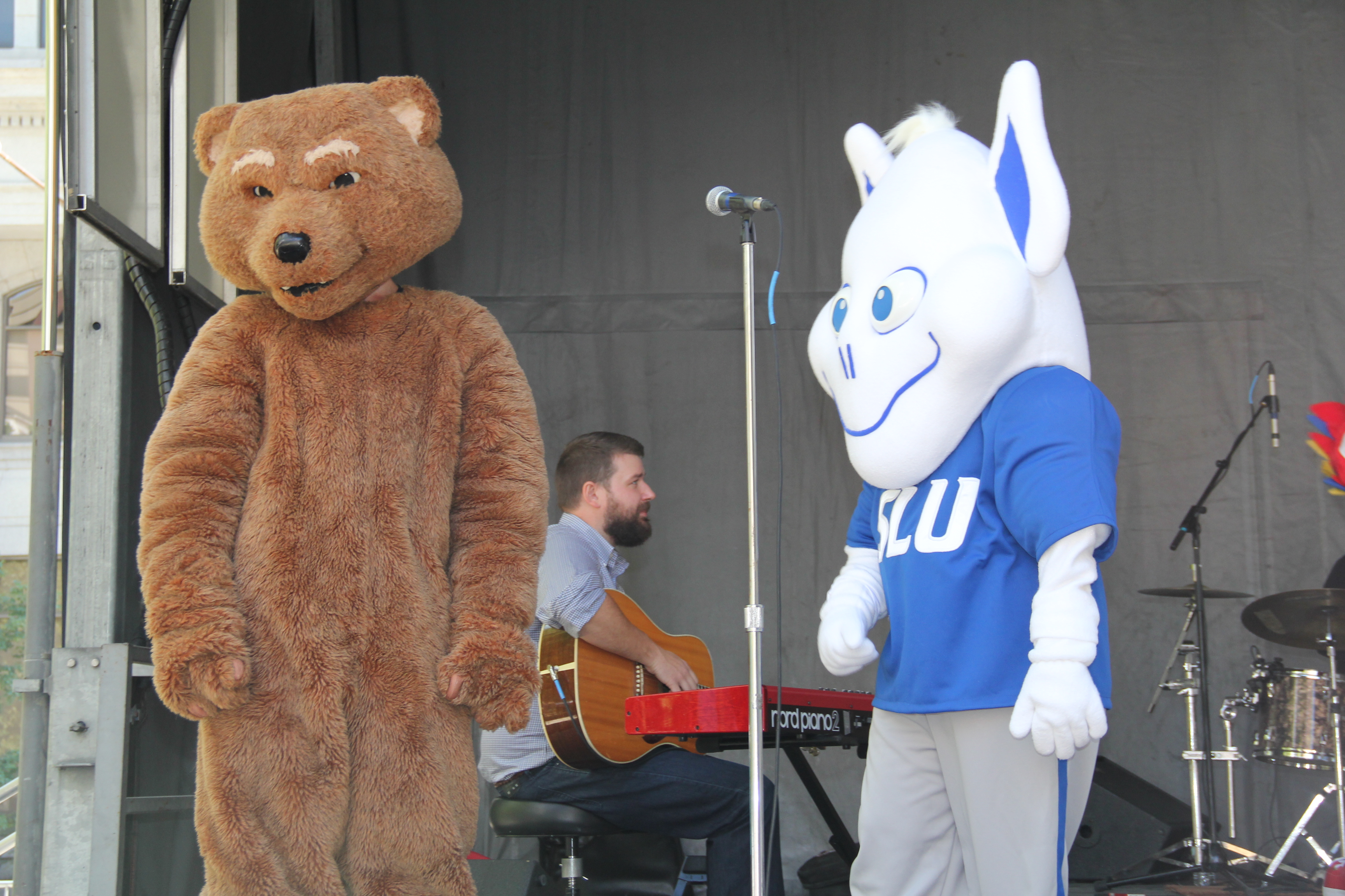 Washington U Bear, Slu Billiken Provide 