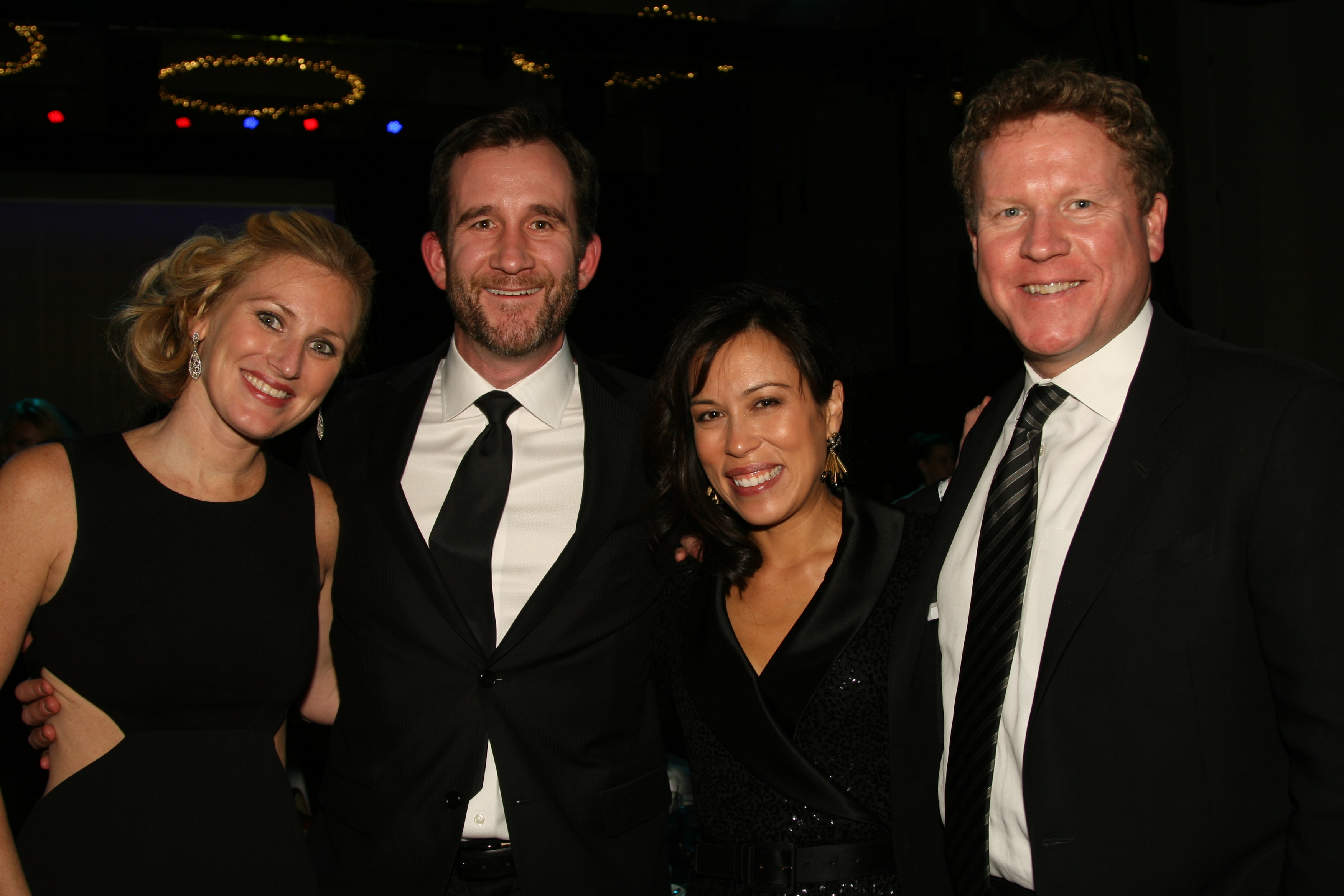 Jessica and Jacob Herschend, Tom and Lisa Carnahan