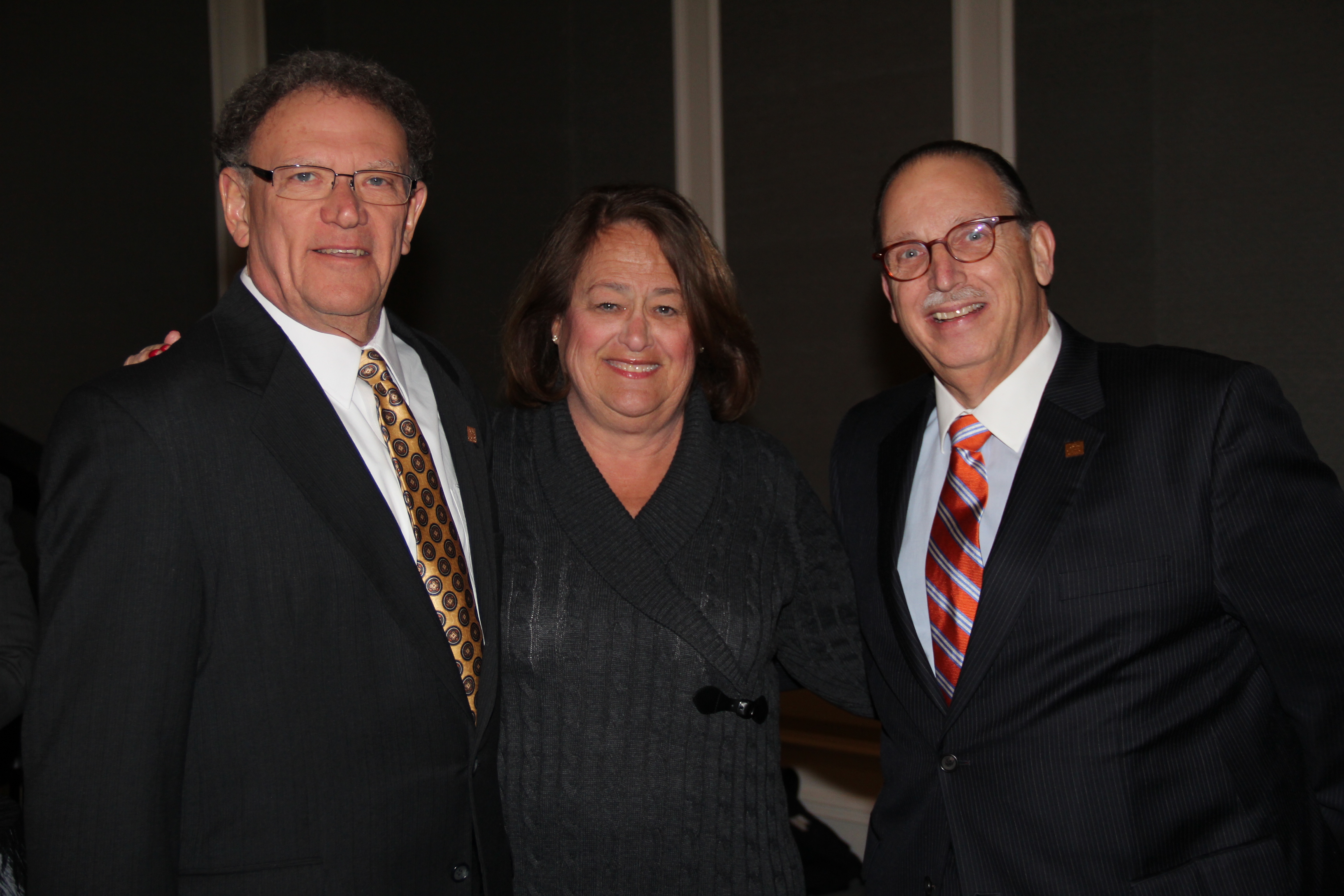Harold Sanger, mayor of Clayton, and Diane Sanger, Alex Berger III