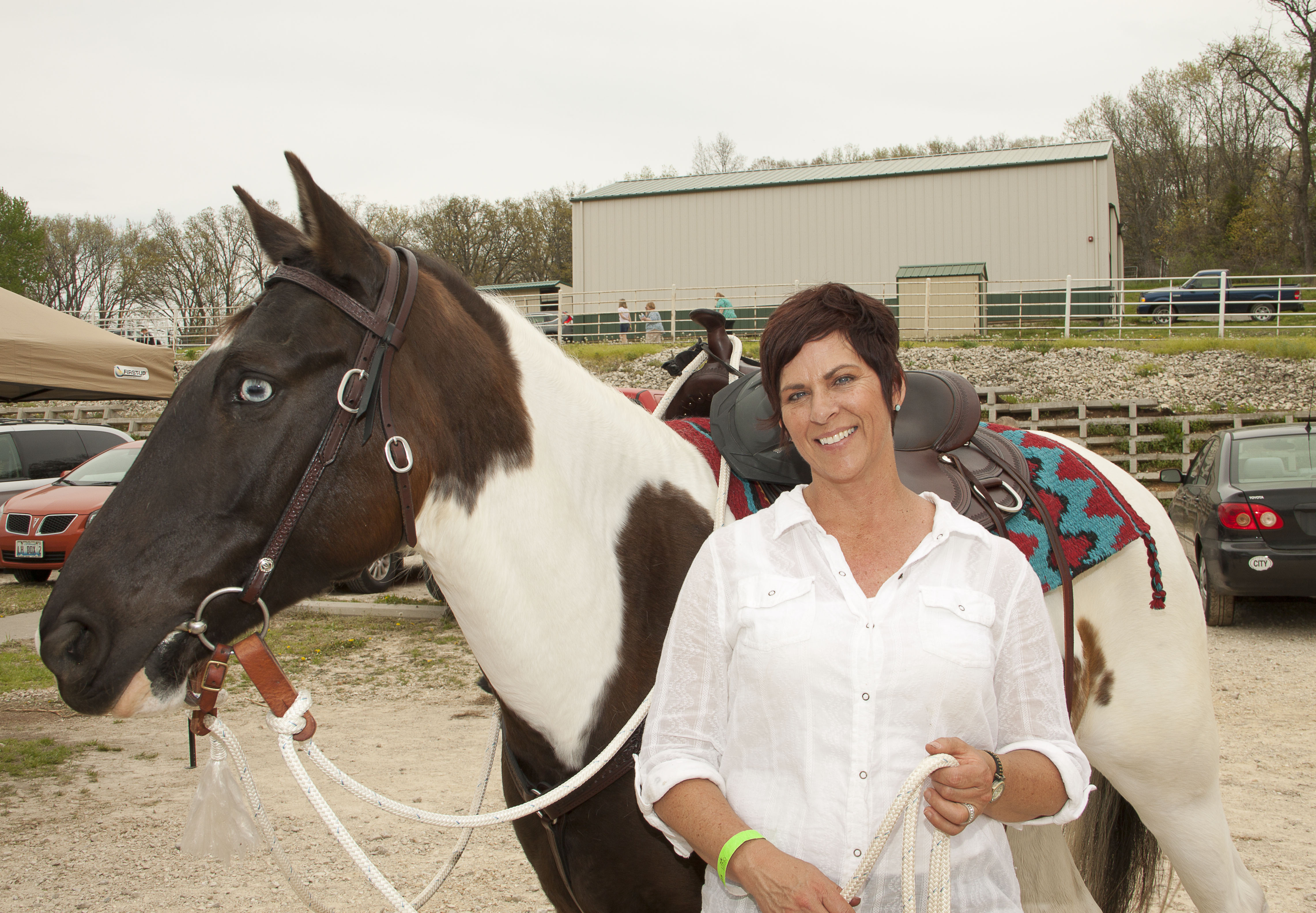 Abilene (horse, alumni program) and Carol