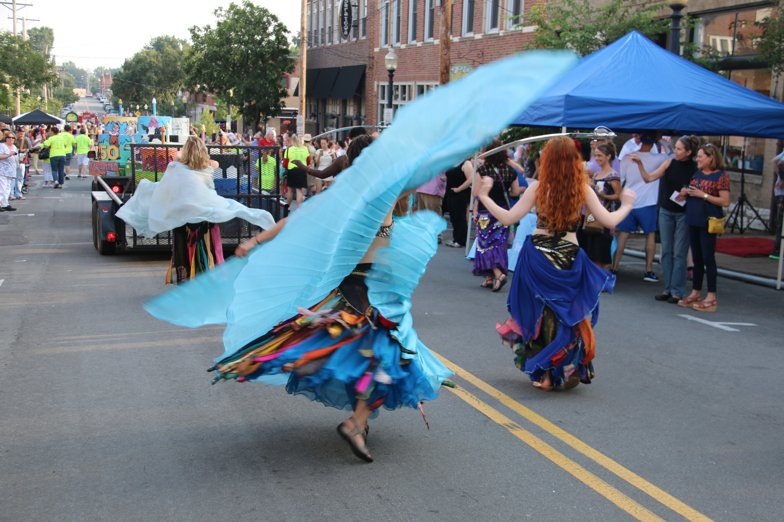 Parade down Sutton